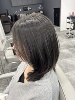 リュール バイ ヘッドライト 北千住店(lueur by HEADLIGHT)&nbsp;オリーブグレージュ×ミディアムレイヤー