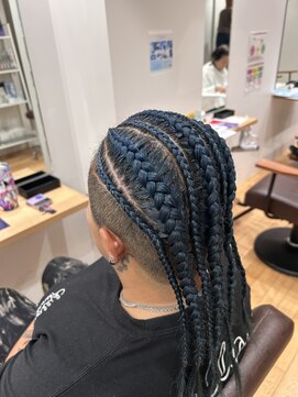 京都河原町コーンロウブレイズエクステ10代20代30代