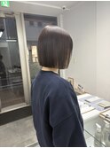 コンパクトボブでまとまり＋おしゃれに