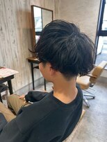 エヌアンドエー 杉戸高野台店(N&A)&nbsp;ニュアンスパーマ × 刈り上げマッシュ