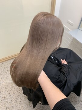 ペレ アネックス 大阪梅田茶屋町店(PELE ANNEX) 着物ヘア/ダークアッシュ/ミディアムレイヤーカット/梅田