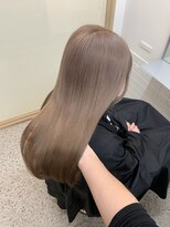 ペレ アネックス 大阪梅田茶屋町店(PELE ANNEX) 着物ヘア/ダークアッシュ/ミディアムレイヤーカット/梅田