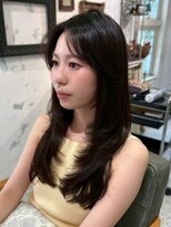 フォンド 津田沼(fond.)&nbsp;黒髪/オリーブグレー/小顔/ココアベージュ/津田沼駅