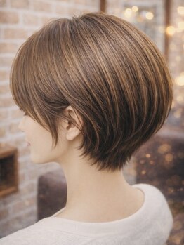 ロージーヘアー(Rosy Hair)の写真/スタイルチェンジをしたい方にオススメ◎春の大人ショートはお任せ◇骨格・髪質・癖のお悩みもRosyで解決！