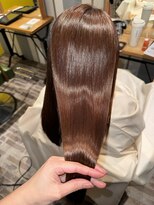 ニノット 武蔵小杉(○nino.)&nbsp;着物ヘア/大人ガーリー/ダークアッシュ/似合わせカット/武蔵小杉