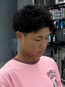 men's salon L-MARK 京都駅前【3月 NEW OPEN（予定）】 アップバング/ツーブロック/フェード/ツイスト/men's