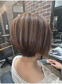 バレイヤージュ/白髪ぼかし