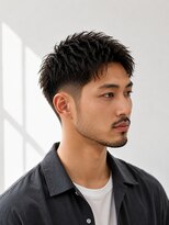 サーカス バイ ビュートリアム 青山(CIRCUS by BEAUTRIUM)&nbsp;大人メンズアップバングパーマビジネスマン