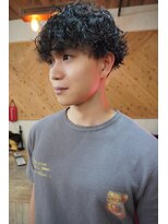 ロム 札幌大通(LOM) メンズシャドウパーマ【札幌】