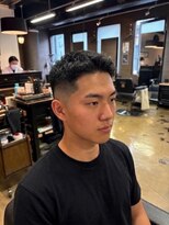 ワンワンオー バーバーショップ 博多店(@110 BARBER SHOP)&nbsp;ツーブロックショートカルマヘアスリックバックジェットフェード