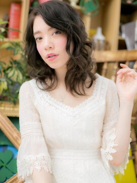 カバーヘア イヴ 戸頭店(COVER HAIR EVE) *+COVER HAIR+*…エアリーカールでアンニュイムードa