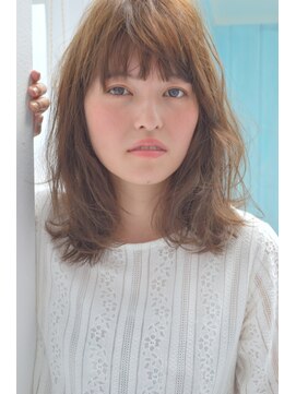 イマジン 川越(IMAGINE) 【IMAGINE 松山一也】ふんわり外はねミディ