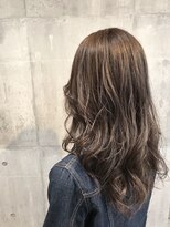 モードケイズ 西宮(MODE K's)&nbsp;ナチュラルグレージュ/斜めバング/アシンメトリー/伸ばしかけ