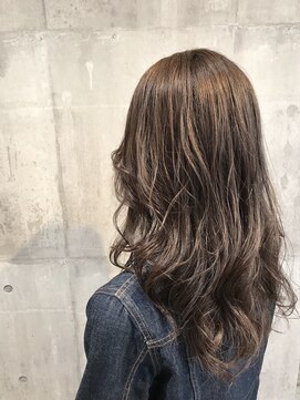 モードケイズ 西宮(MODE K's) ナチュラルグレージュ/斜めバング/アシンメトリー/伸ばしかけ