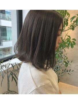 エリンヘア(ELIN hair.) 【ELIN】 オトナなシアーグレージュBOB