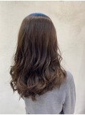 暗めのミルクティーグレージュ♪