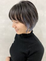 エンドリンク(endlink) インナーカラーにパープル♪ショートボブ