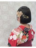 ミネヘアアンドメイク高知店 ボブヘアセット