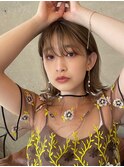 シースルーボブ