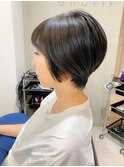 大人ショート/ショートボブ/お客様スタイル