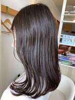 エス ハート オブ ヘアー 名東店(Heart of HAIR)&nbsp;【ES 佐藤】 Autumn Style #31 透明感グレージュ濡れ髪ヘア