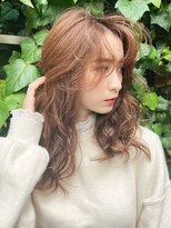 サラジュ 西宮北口店(SARAJU) 【SARAJU 西宮北口店】ニュアンスウェーブ ×ライトキャメル