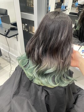 アライブ ハラジュク(ALIVE harajuku) 【ALIVE yu-ki  結んで隠せるグラデーションカラー】