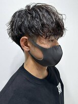 ニアウ 伊勢崎連取店(Niau)&nbsp;ツイストパーマメンズマッシュヘアツイストスパイラルパーマ