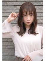 ヘアーラニッシュ 船橋店(hair Lanish)&nbsp;大人ガーリー/薄めバング/モテ髪