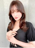 韓国レイヤー/韓国風/顔周り/髪質改善/黒髪/ブリーチなし 立川