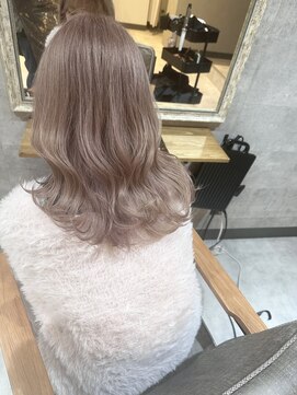 ナズ 函館昭和店(Na'z) 暖色ミルクティー／函館/ブリーチ