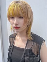 ミンクス渋谷スマートサロン(MINX shibuya smart salon)&nbsp;魅力倍増カール シアーカラー ショート 姫カット ダークアッシュ