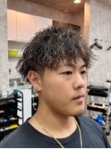 【戸田公園5分/メンズバーバー】メッシュツイストパーマ