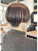 #おかっぱショート#白髪ぼかし#金沢文庫FLOOR八木
