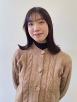 ウシワカマル ミライ(USHIWAKAMARU MIRAI)&nbsp;切りっぱなし/こっくりブラウン/レッドブラウン