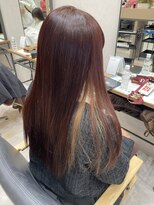 エメ バイ ヘアーポケット(aimer by hair pocket)&nbsp;ストレートインナーカラー