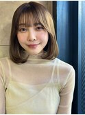 巻きワンカールで簡単に決まるレイヤーボブ 大人ボブ A0227