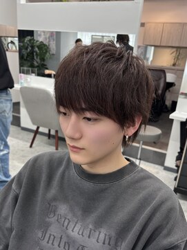 クレットメン 名古屋(CLETO men) 赤茶カラー　by NATSUKI