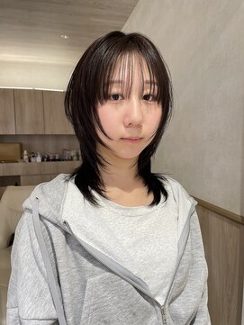 パーク(PAAQ) 藤沢/ハッシュカット/ハッシュレイヤー/ミディアムレイヤー