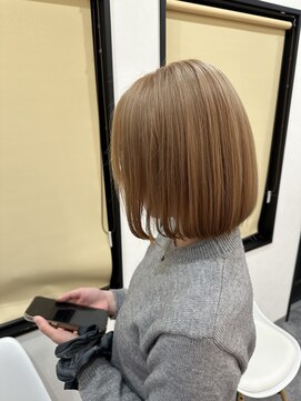 ヘアーテラスエム 奈良店(hair terrace M) まろやかベージュ
