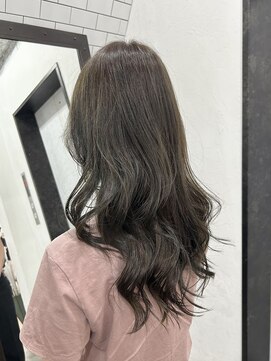 レガーレ(Legare) 【広島韓国ヘア】韓国レイヤーカット×オリーブアッシュカラー