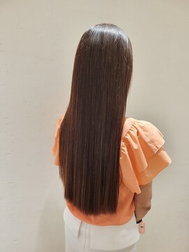 松本平太郎美容室 国立店 20代30代40代50代×スーパーロングストレート×イノアカラー