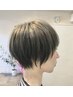 【脱白髪染め】白髪ぼかしカラー(ハイライト/エアタッチハイライト)+カット