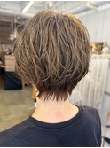 似合わせショート×ゆるふわパーマ