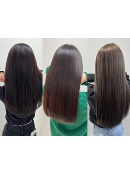自然なストレートが魅力のサロン！ダメージ毛にも優しい縮毛矯正で、あなたの髪を素敵に変身させます♪