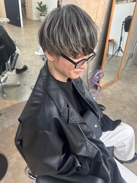ツールズメンズパーマヘアー 立川店(TooLs MEN'S PERM HAIR) メンズハイライト/立川美容室/立川バレイヤージュ