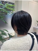 ツヤ髪ショートボブ