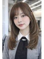 ガーデントウキョウ(GARDEN Tokyo) ミディアムレイヤー/透明感カラー/小顔カット