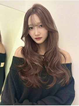 アイトーキョーエス 渋谷(AI TOKYO S) ピンクベージュ/前髪/渋谷/イメチェン/レイヤーカット