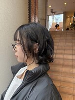 クラッチ 梅田茶屋町店(CLUTCH)&nbsp;オシャ可愛い☆耳かけボブパーマ style